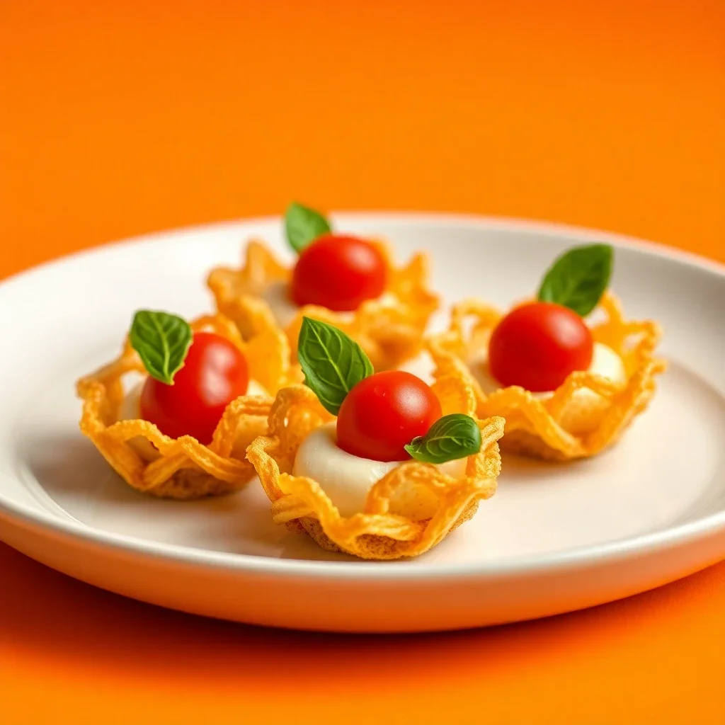 Kadayıf Çanaklarında Caprese - kadayif-canaklarinda-caprese-0
