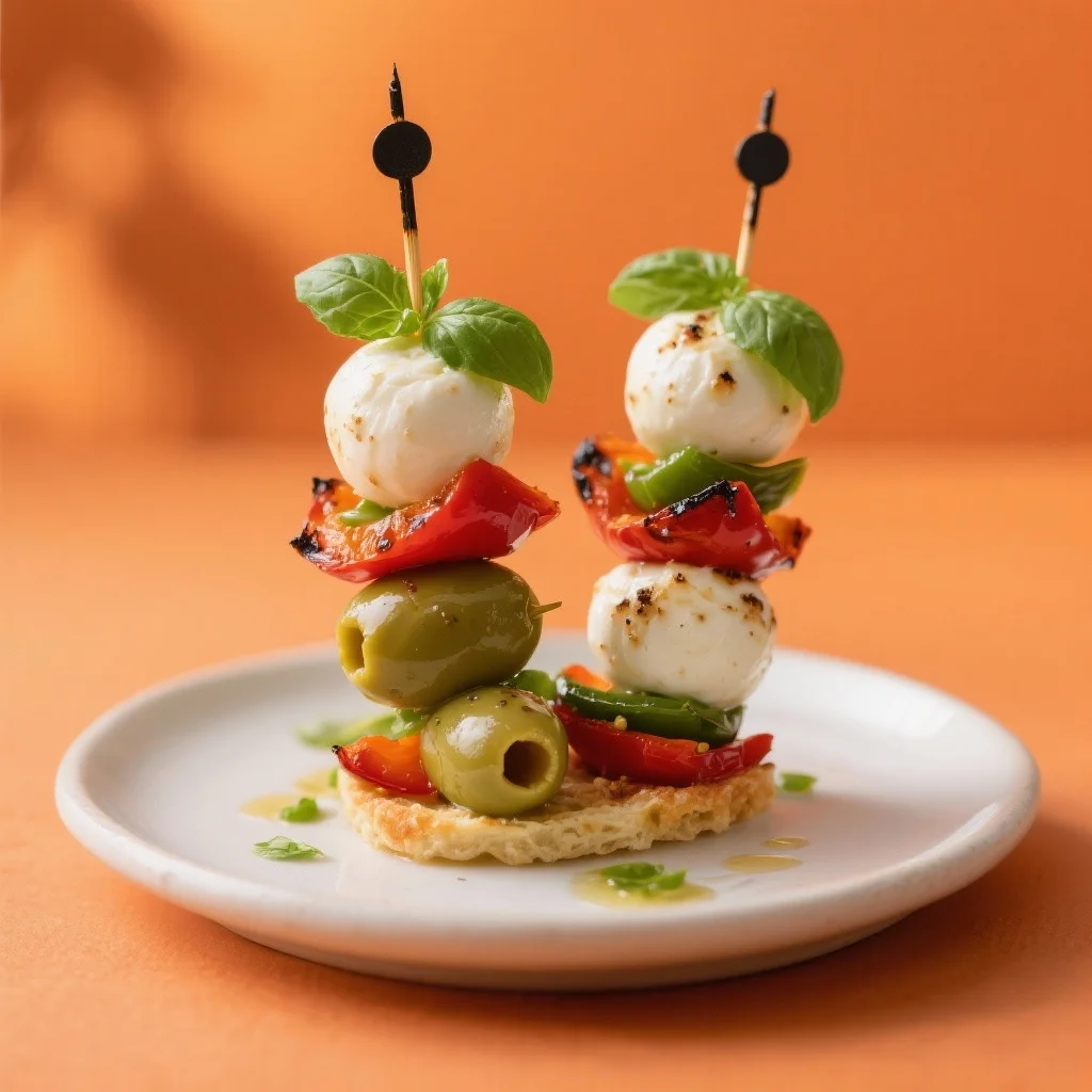 Sebzeli Mozzarella Topları
