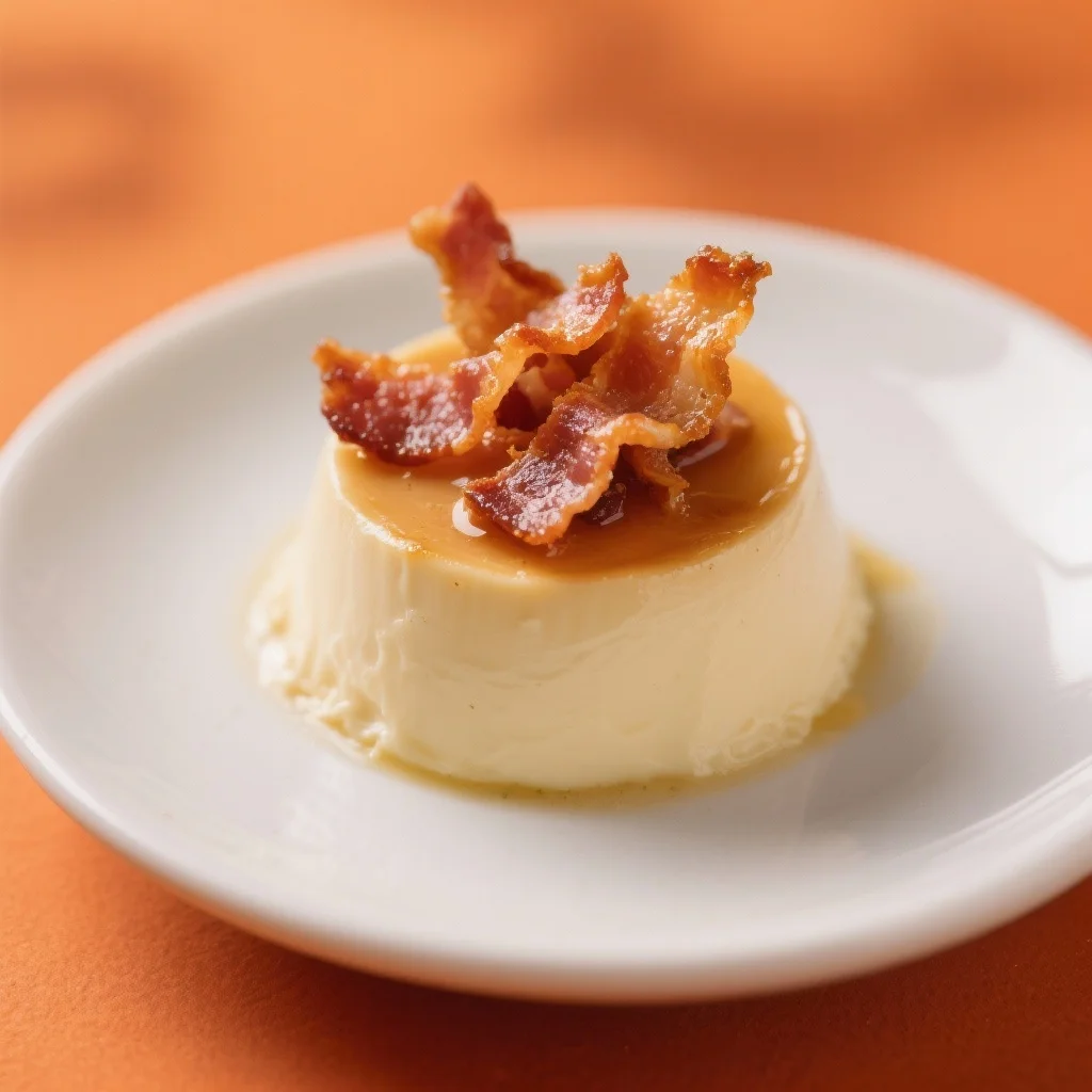 Tuzlu Panna Cotta (Çıtır Bacon ile)